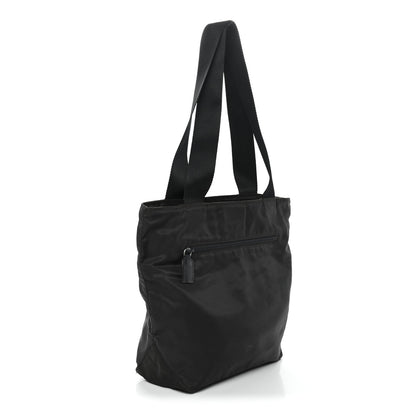 Prada Tessuto Nylon Triangle Tote Mimetico Black 3 of 13