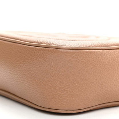 Gucci Pebbled Calfskin Small Soho Disco Bag Camelia 10 of 12