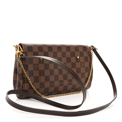 Louis Vuitton Damier Ebene Favorite MM 3 of 10