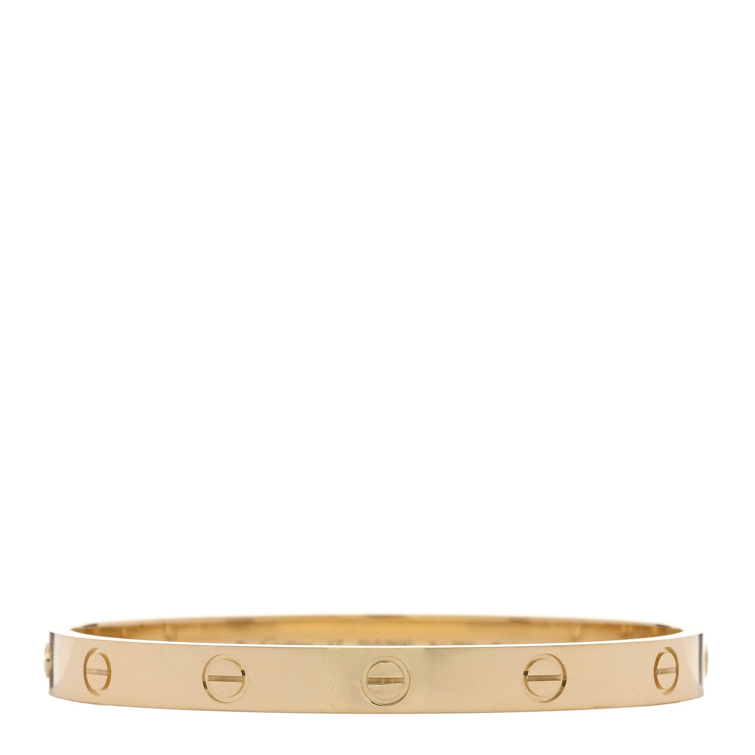 Cartier 18K Yellow Gold LOVE Bracelet 17 1 of 19