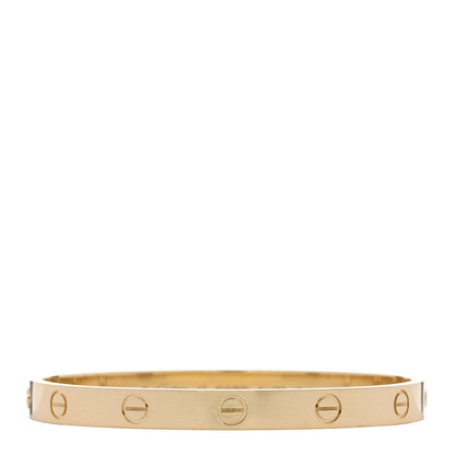 Cartier 18K Yellow Gold LOVE Bracelet 17 1 of 19