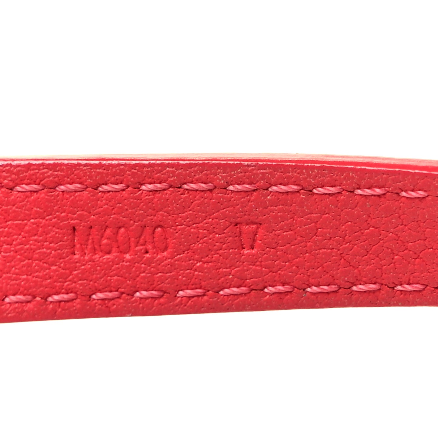 Monogram Lockit Bracelet 17 Passion Red
