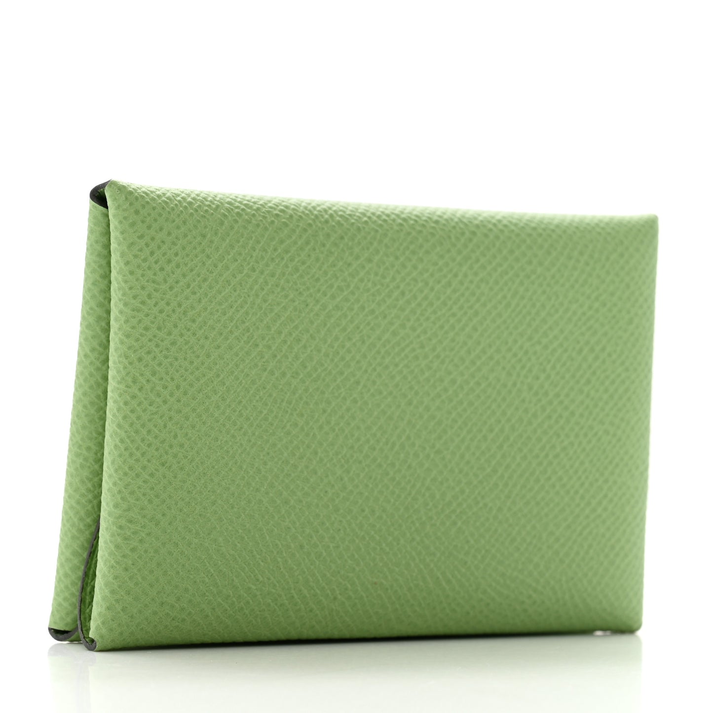 Epsom Calvi Duo Card Case Vert Criquet