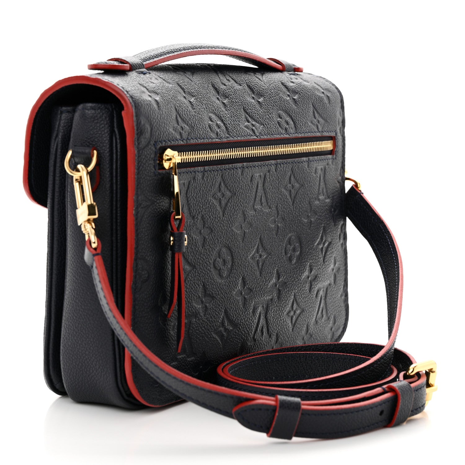 Louis Vuitton Empreinte Pochette Metis Marine Rouge 3 of 10