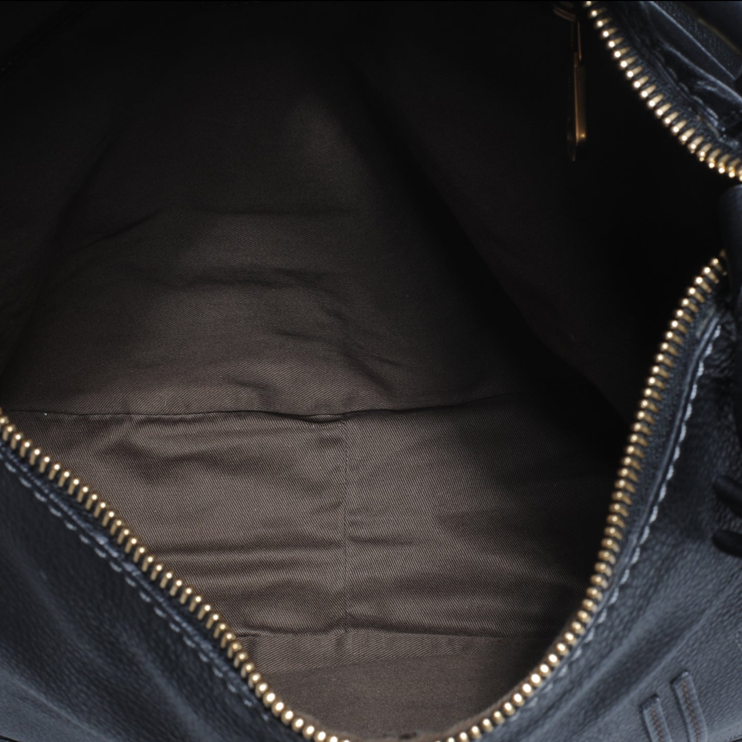 Leather Large Marcie Hobo Black