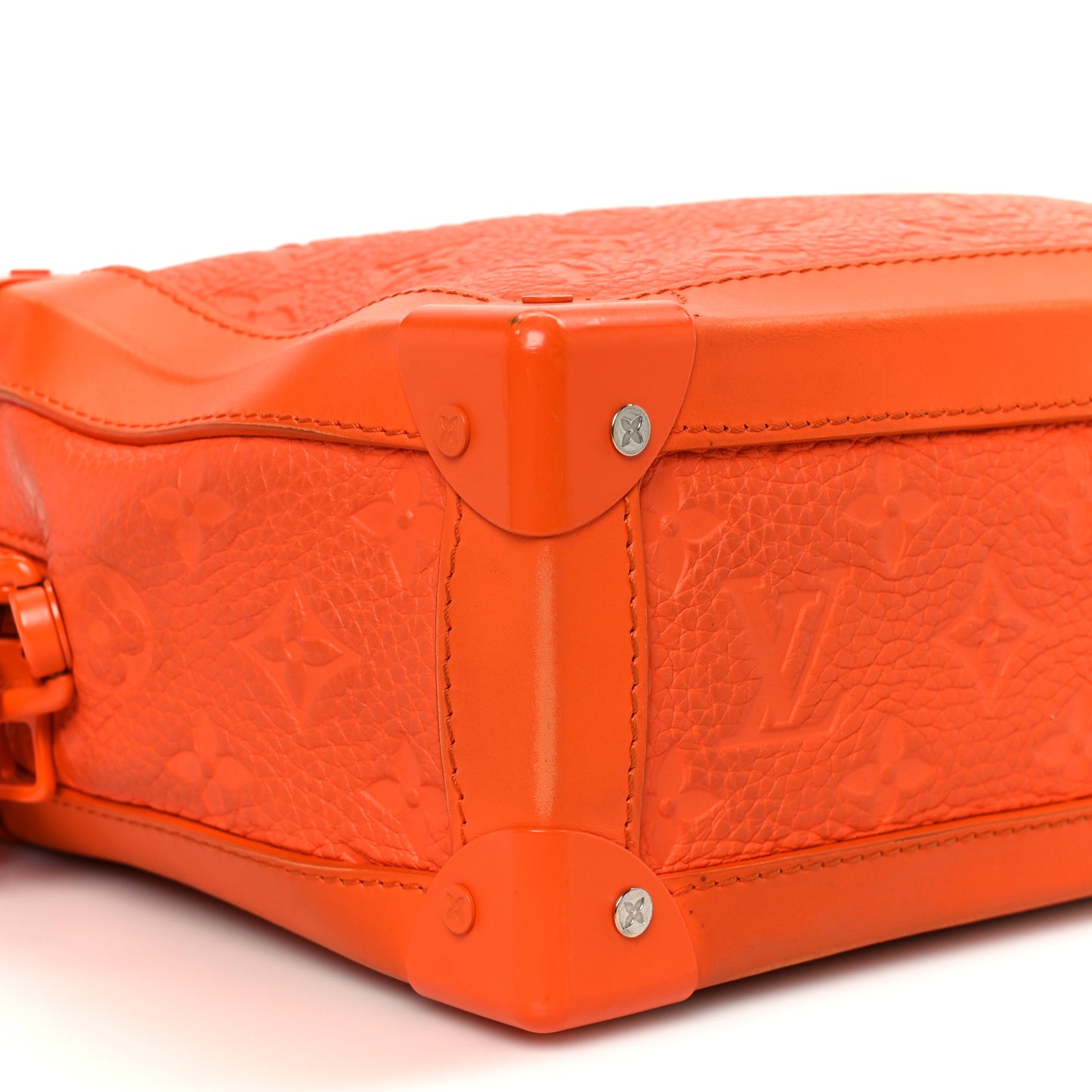 Taurillon Monogram Solar Ray Soft Trunk Orange