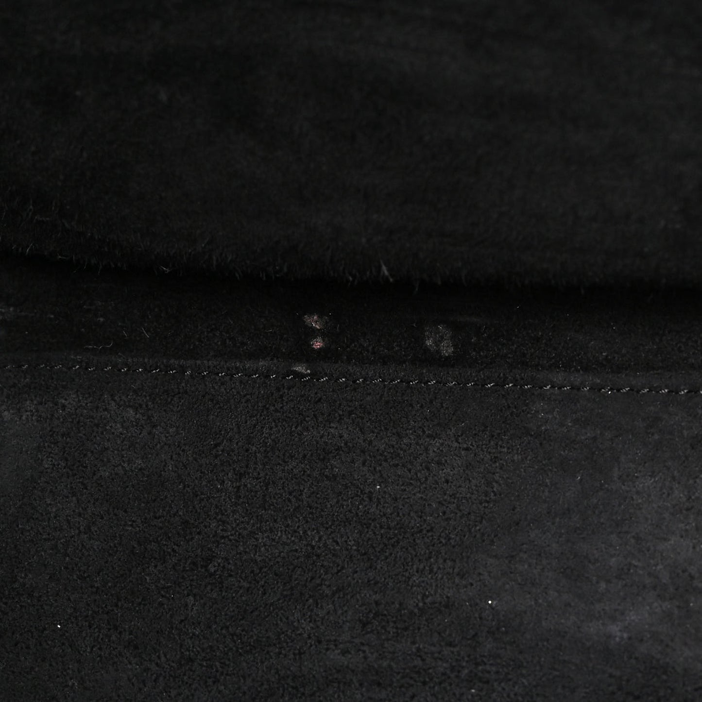Drummed Calfskin Mini Luggage Black