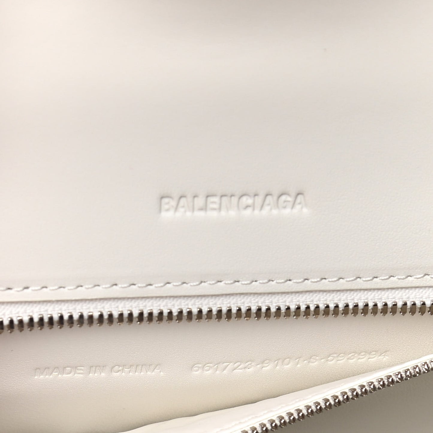 Faux Calfskin Fabric Glow In The Dark Small Sneakerhead Top Handle Bag White