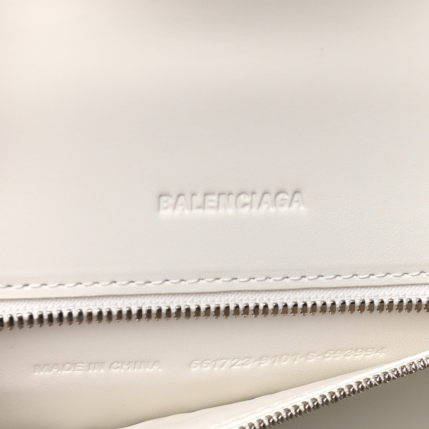 Balenciaga Faux Calfskin Fabric Glow In The Dark Small Sneakerhead Top Handle Bag White 6 of 9