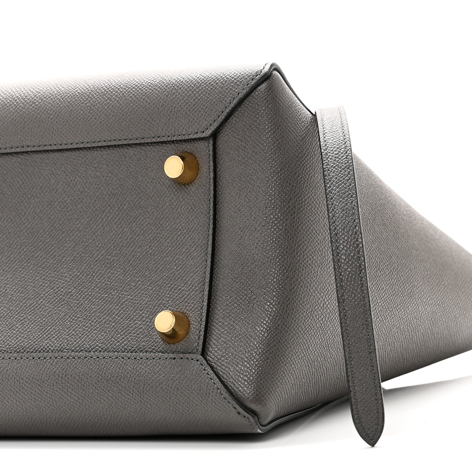 Celine Grained Calfskin Mini Belt Bag Grey 10 of 10
