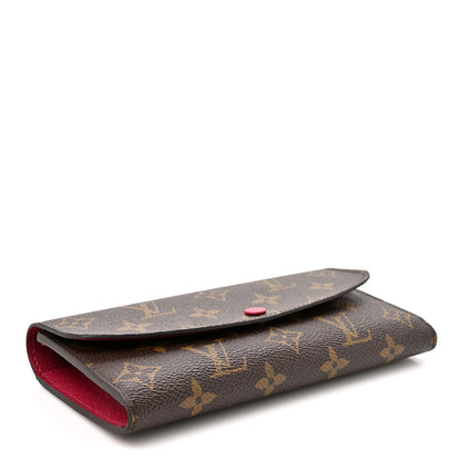 Louis Vuitton Monogram Emilie Wallet Fuchsia 4 of 7