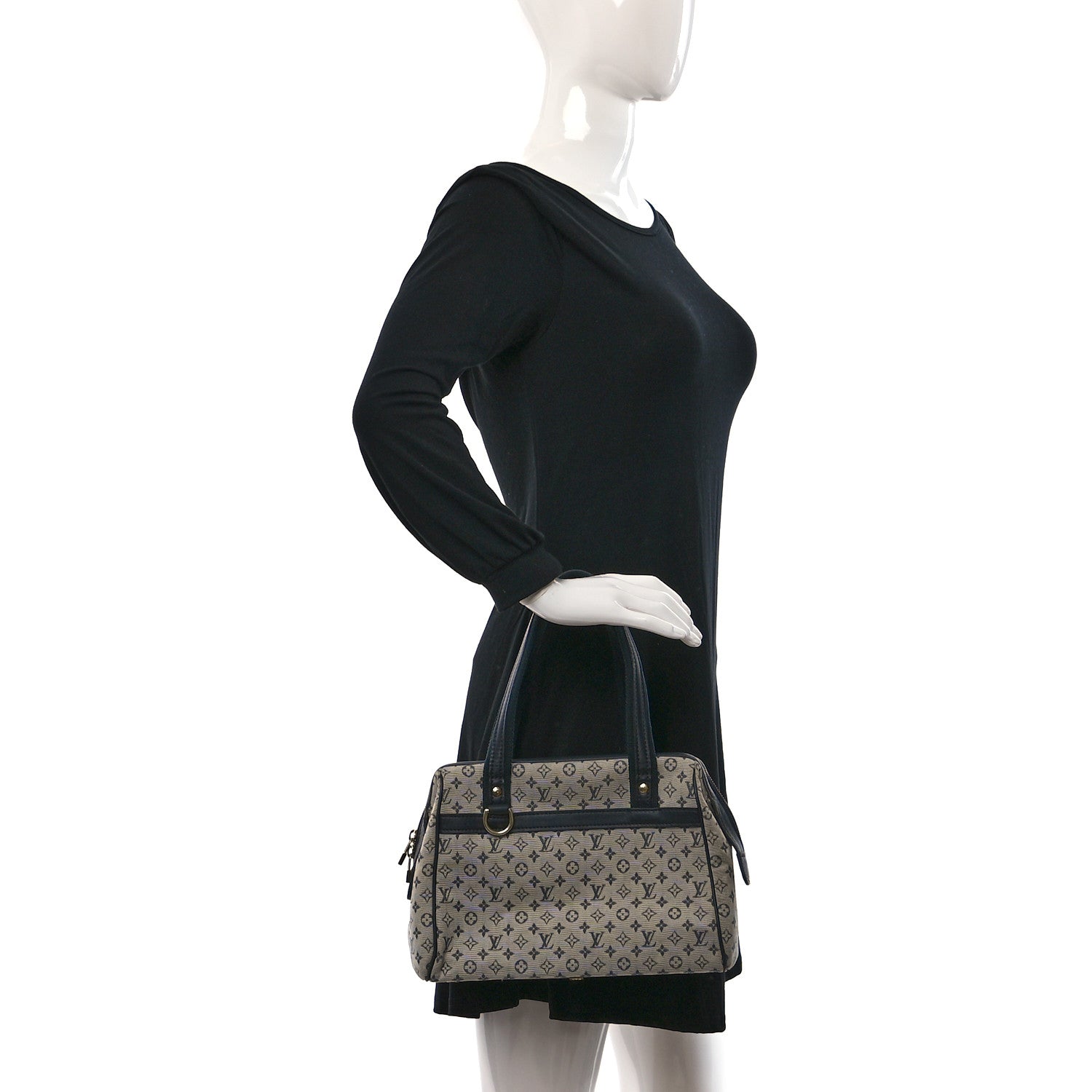 Louis Vuitton Mini Monogram Josephine PM Blue 2 of 17