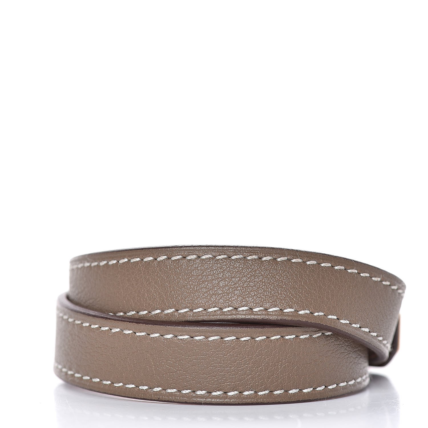 Hermes Swift Kelly Double Tour Bracelet T2 Etoupe 3 of 6