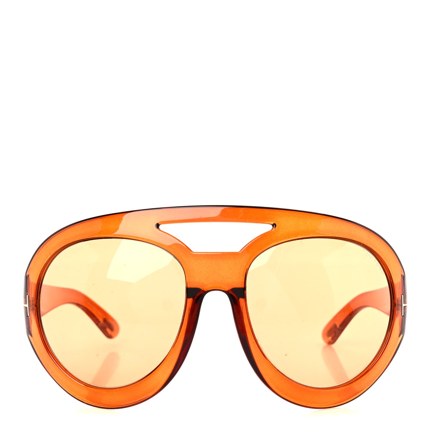 Acetate Serena Sunglasses Transparent Amber