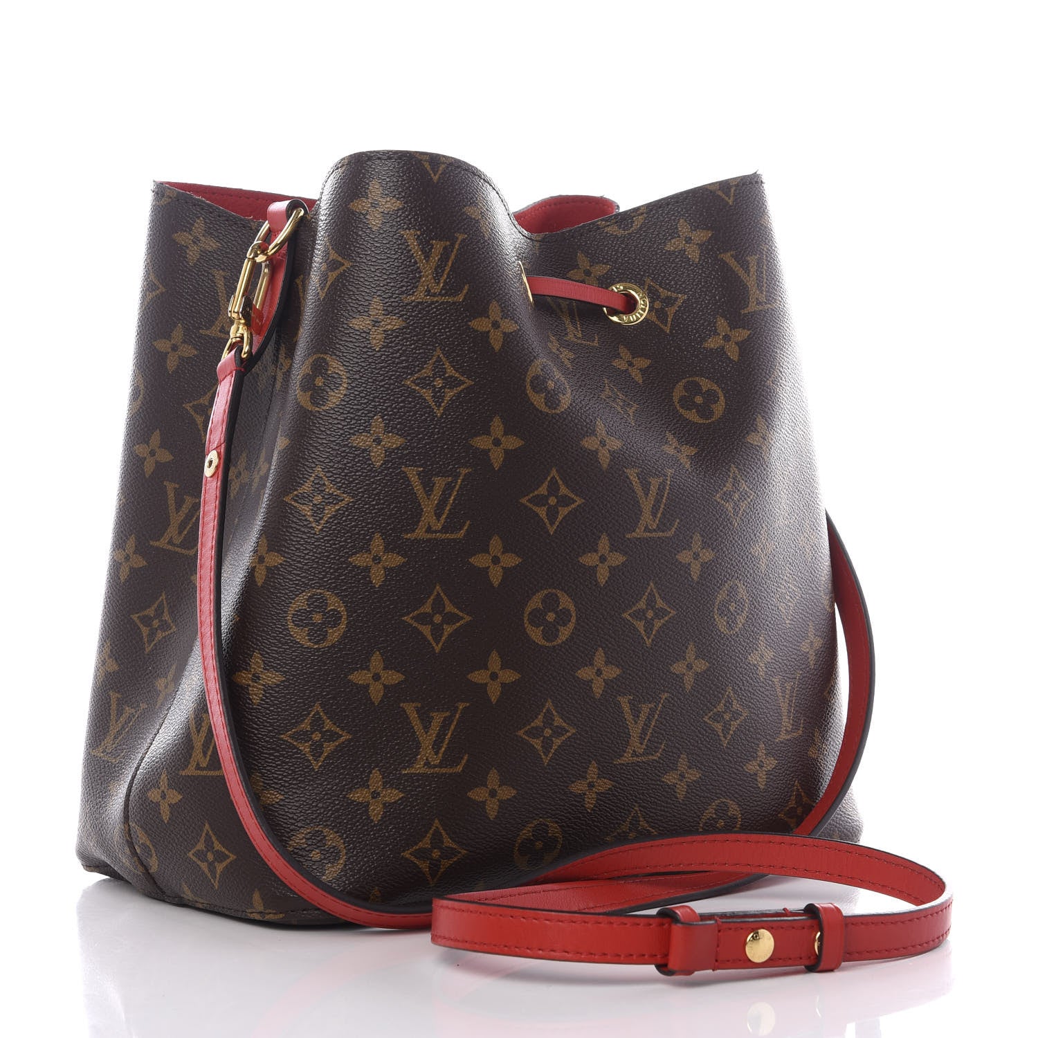 Louis Vuitton Monogram Neonoe MM Coquelicot 2 of 11