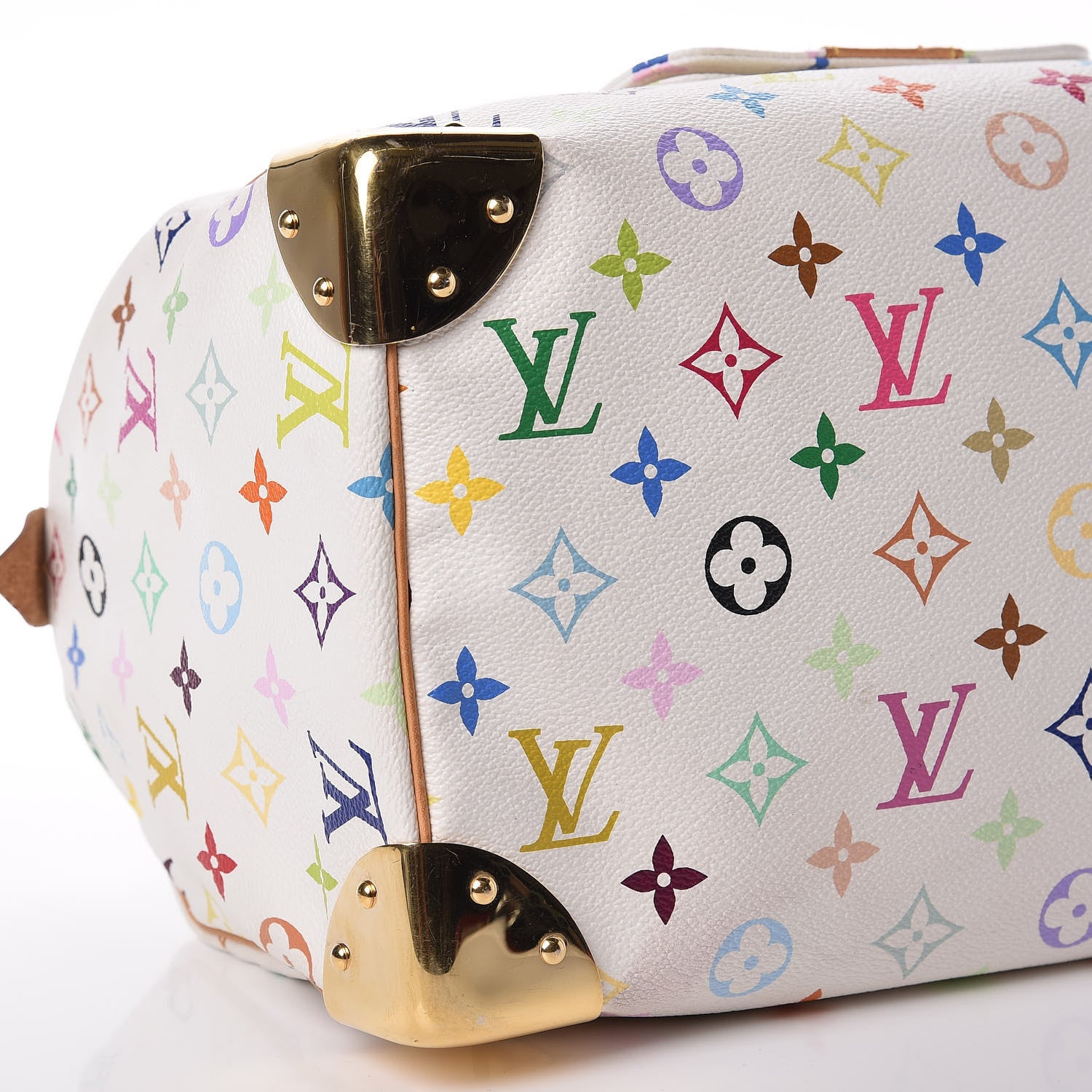 Louis Vuitton Monogram Multicolor Speedy 30 White 9 of 10