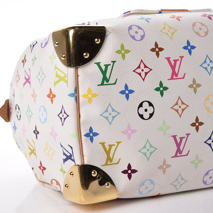 Louis Vuitton Monogram Multicolor Speedy 30 White 9 of 10