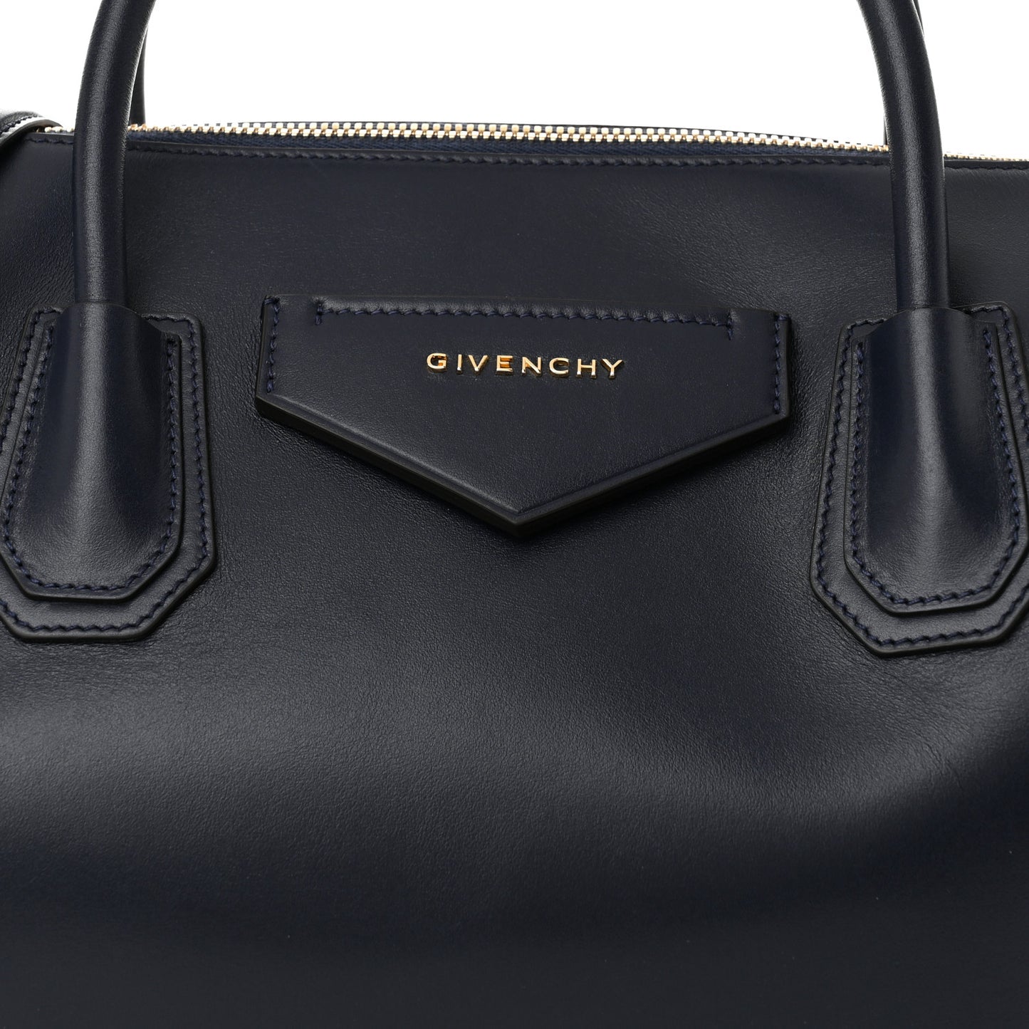 Smooth Calfskin Medium Soft Antigona Navy