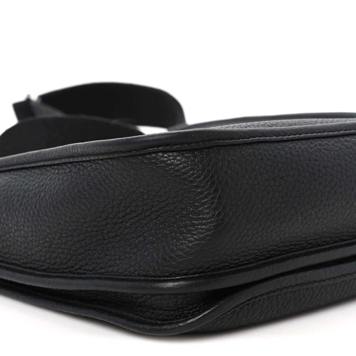 Hermes Taurillon Clemence Evelyne III PM Black 10 of 11