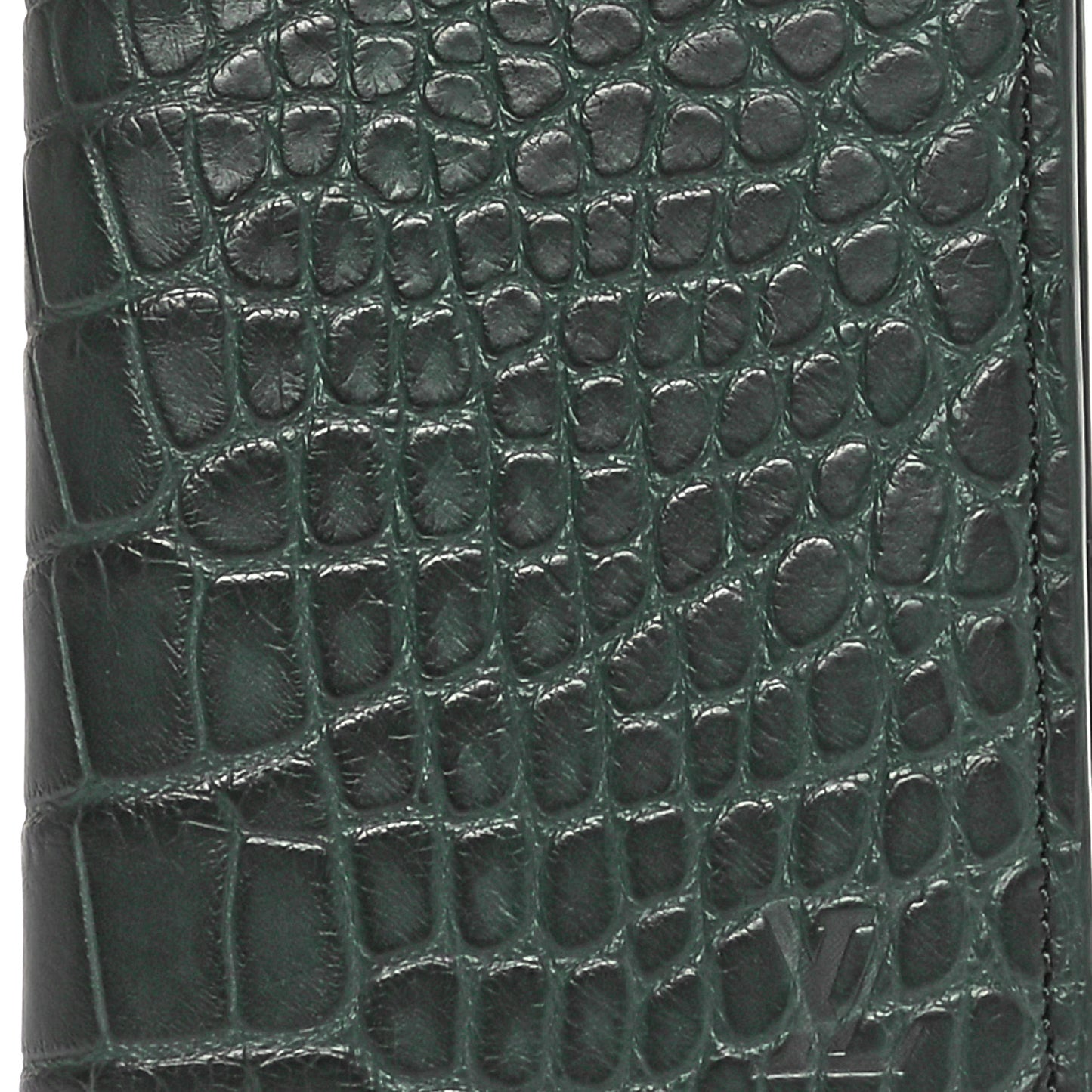 Crocodile Pocket Organizer Forest Green