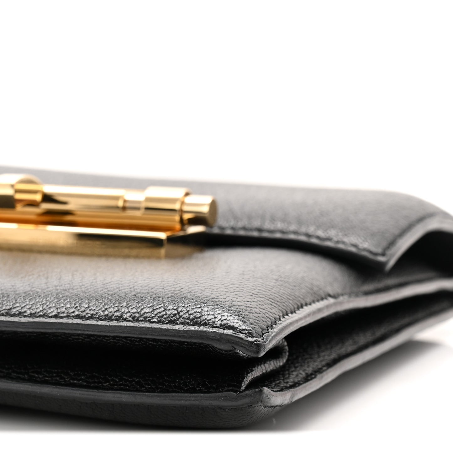 Chevre Mysore Verrou Clutch Black