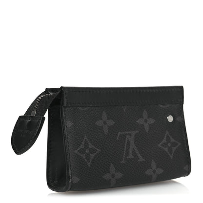 Louis Vuitton Monogram Eclipse Key Pouch Voyage 3 of 10