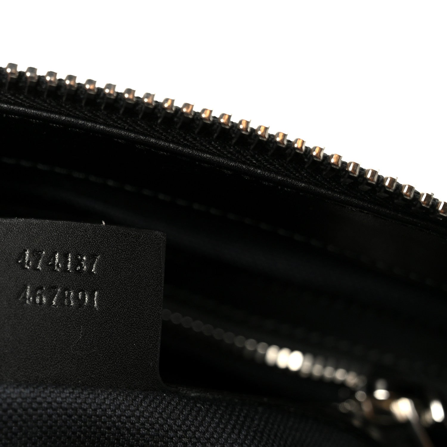 Gucci GG Supreme Monogram Appia Calfskin Web Flat Messenger Bag Black Grey 7 of 11
