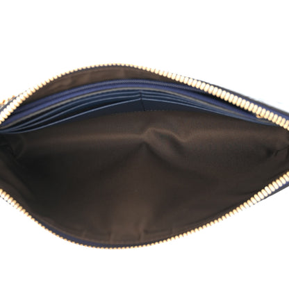 Gucci Guccissima Signature Wrist Wallet Blue Agata 5 of 11
