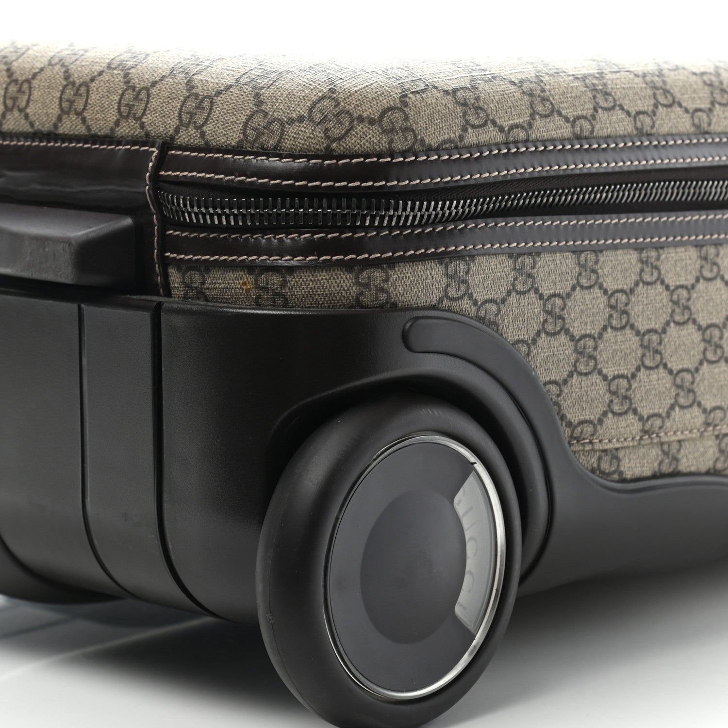 Gucci GG Plus Monogram Small Interlocking G Trolley Brown 12 of 18