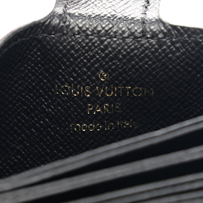 Louis Vuitton Monogram Gusset Card Holder Black 6 of 6