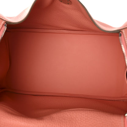 Hermes Taurillon Clemence Lindy 30 Crevette 5 of 10