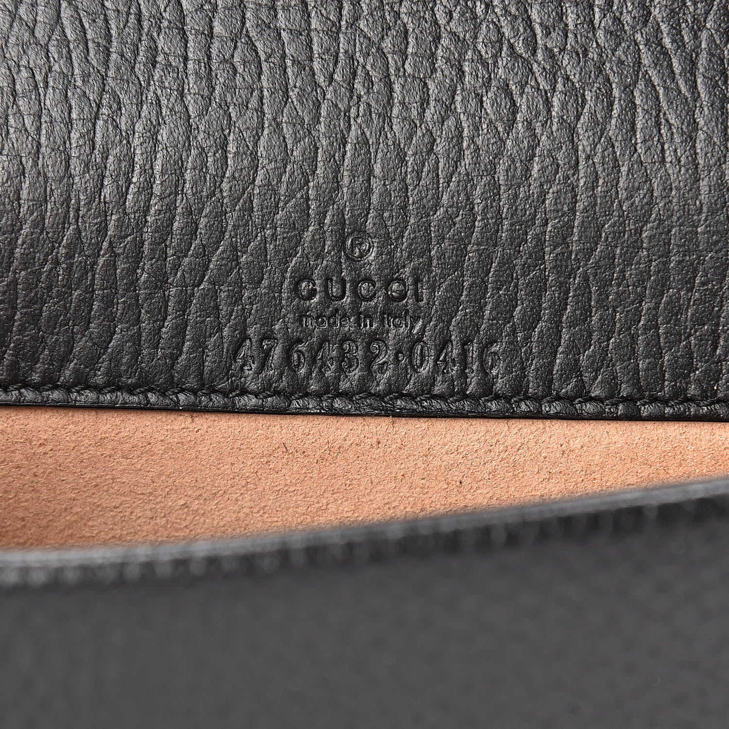 Gucci Calfskin Super Mini Dionysus Shoulder Bag Black 6 of 9