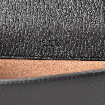Gucci Calfskin Super Mini Dionysus Shoulder Bag Black 6 of 9