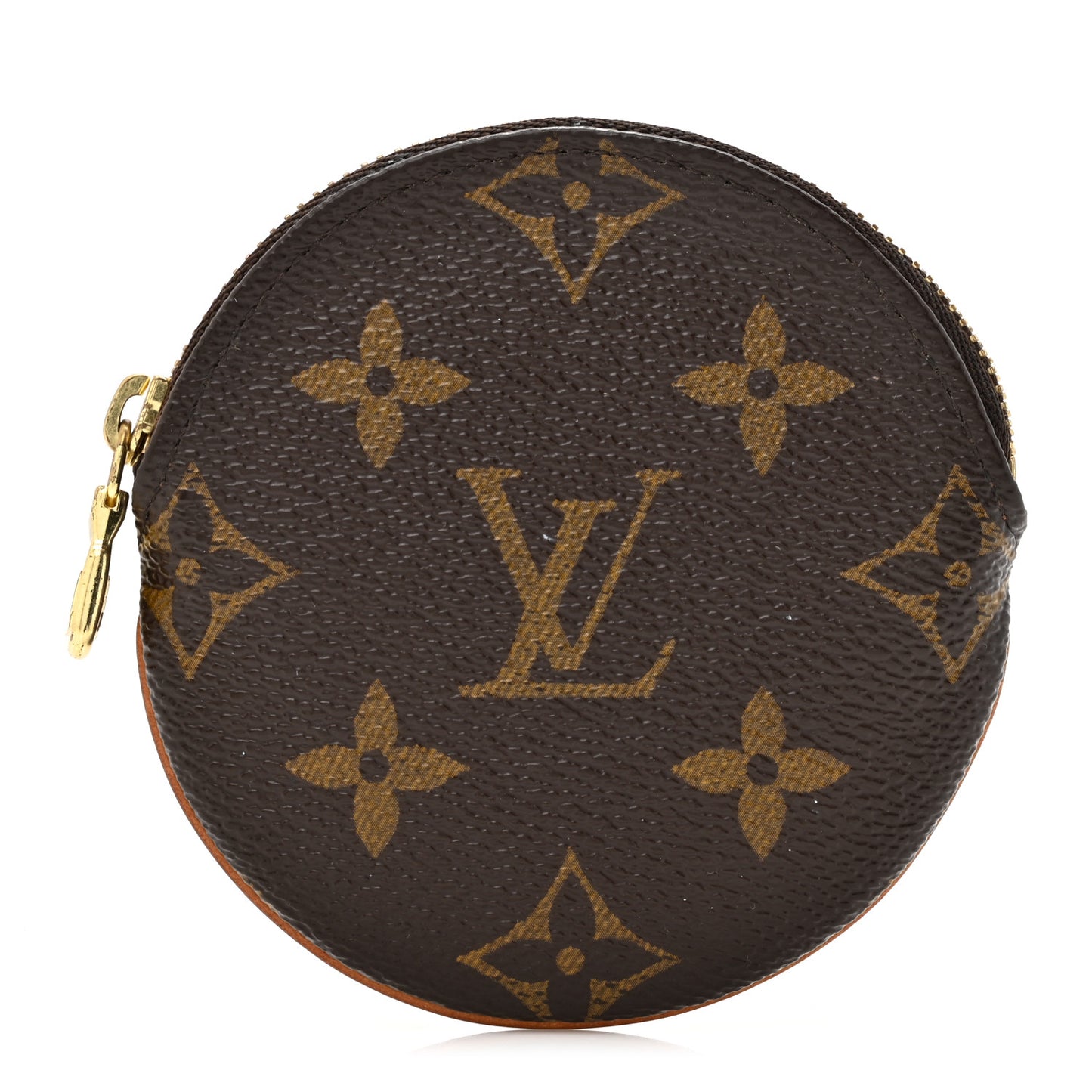 Monogram Round Coin Purse
