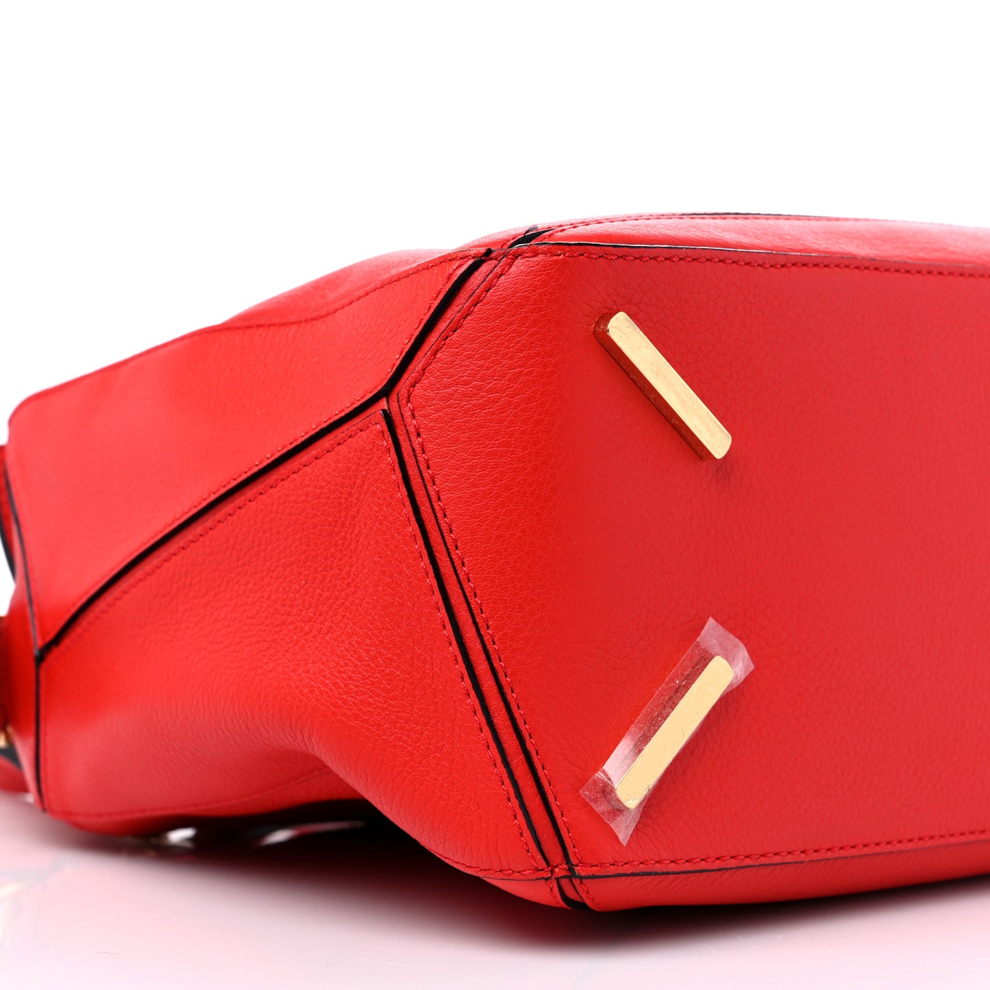 Calfskin Medium Puzzle Bag Scarlet