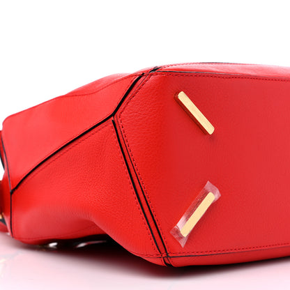 Loewe Calfskin Medium Puzzle Bag Scarlet 7 of 8