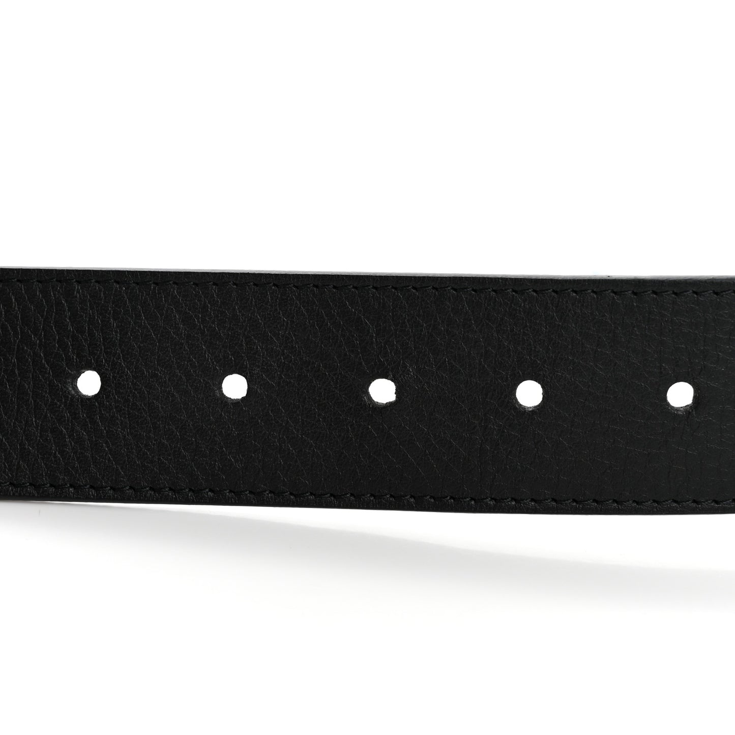 Taurillon Calfskin Prism LV Initiales Belt 95 38 Black