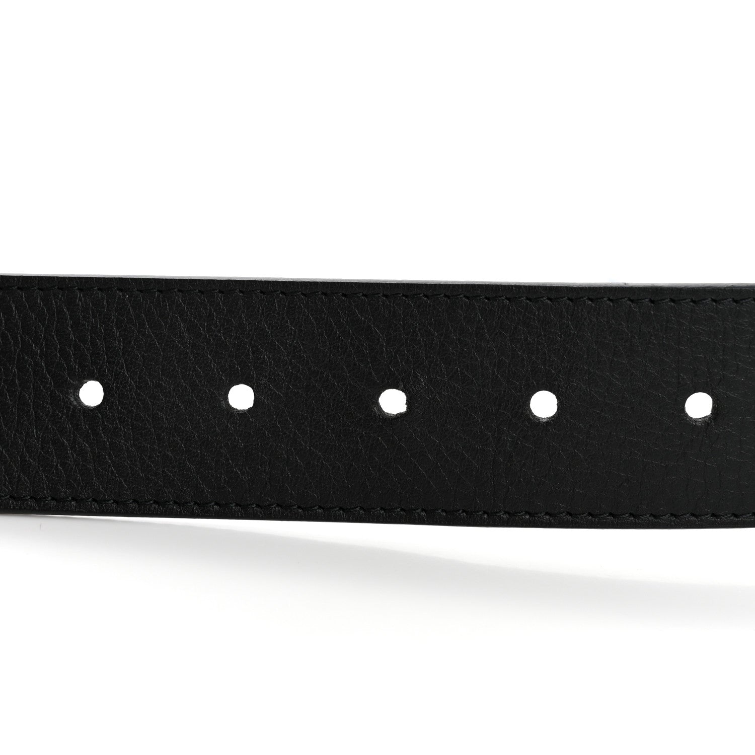 Louis Vuitton Taurillon Calfskin Prism LV Initiales Belt 95 38 Black 3 of 7