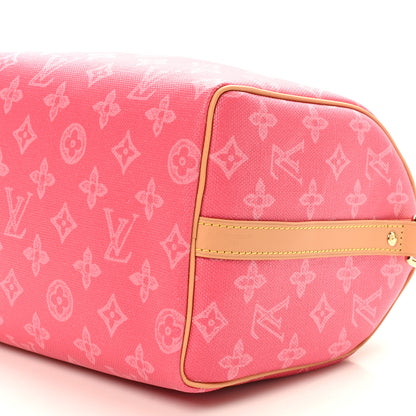Louis Vuitton Monogram Origine Speedy Bandouliere 25 Rose Ruban 9 of 9