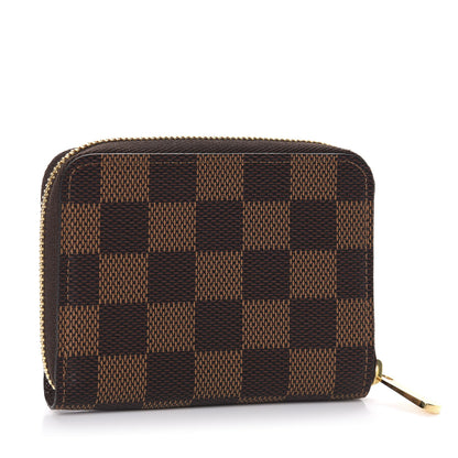 Louis Vuitton Damier Ebene Zippy Coin Purse 3 of 8