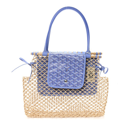 Goyard Goyardine Net Aligre Tote Light Blue 1 of 9