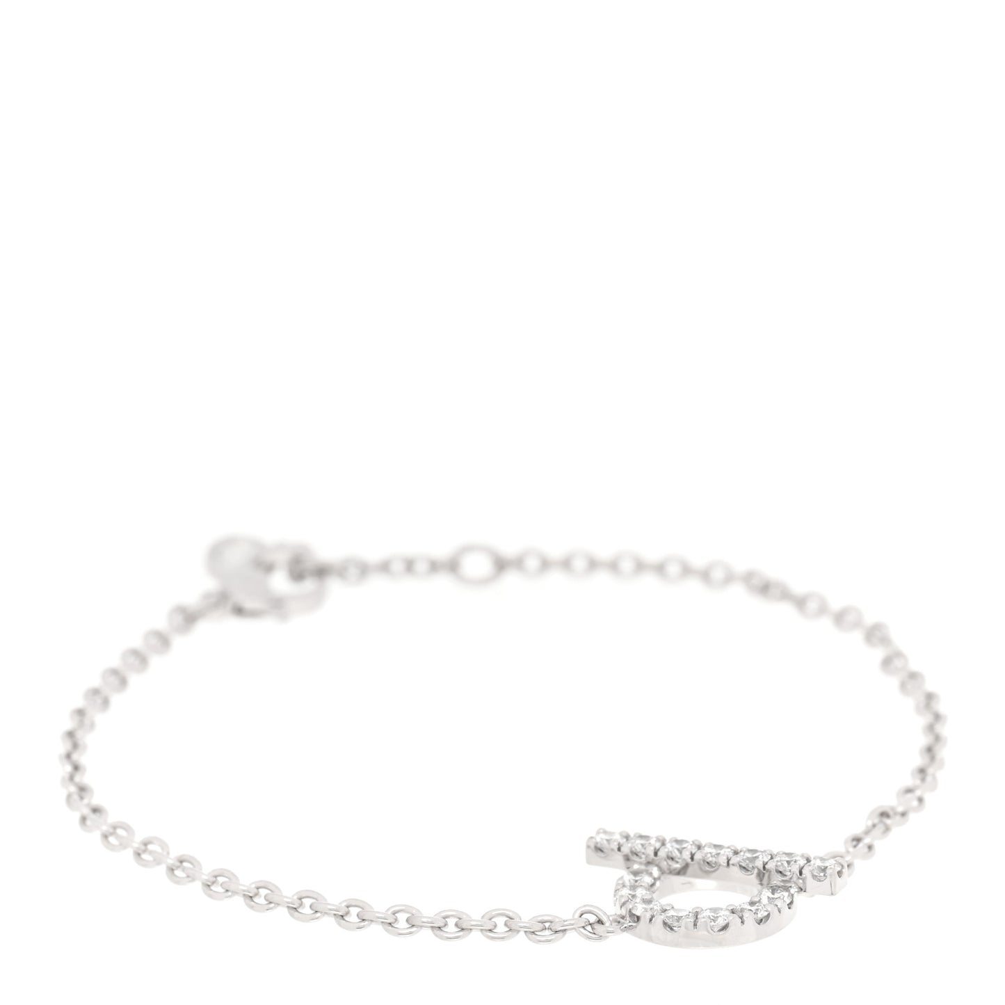 18K White Gold Diamond Finesse Bracelet SH