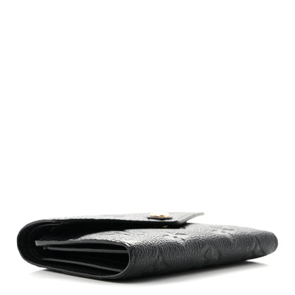 Louis Vuitton Empreinte Victorine Wallet Black 4 of 6