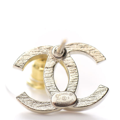 Chanel Crystal CC No 5 Earrings Gold 4 of 5