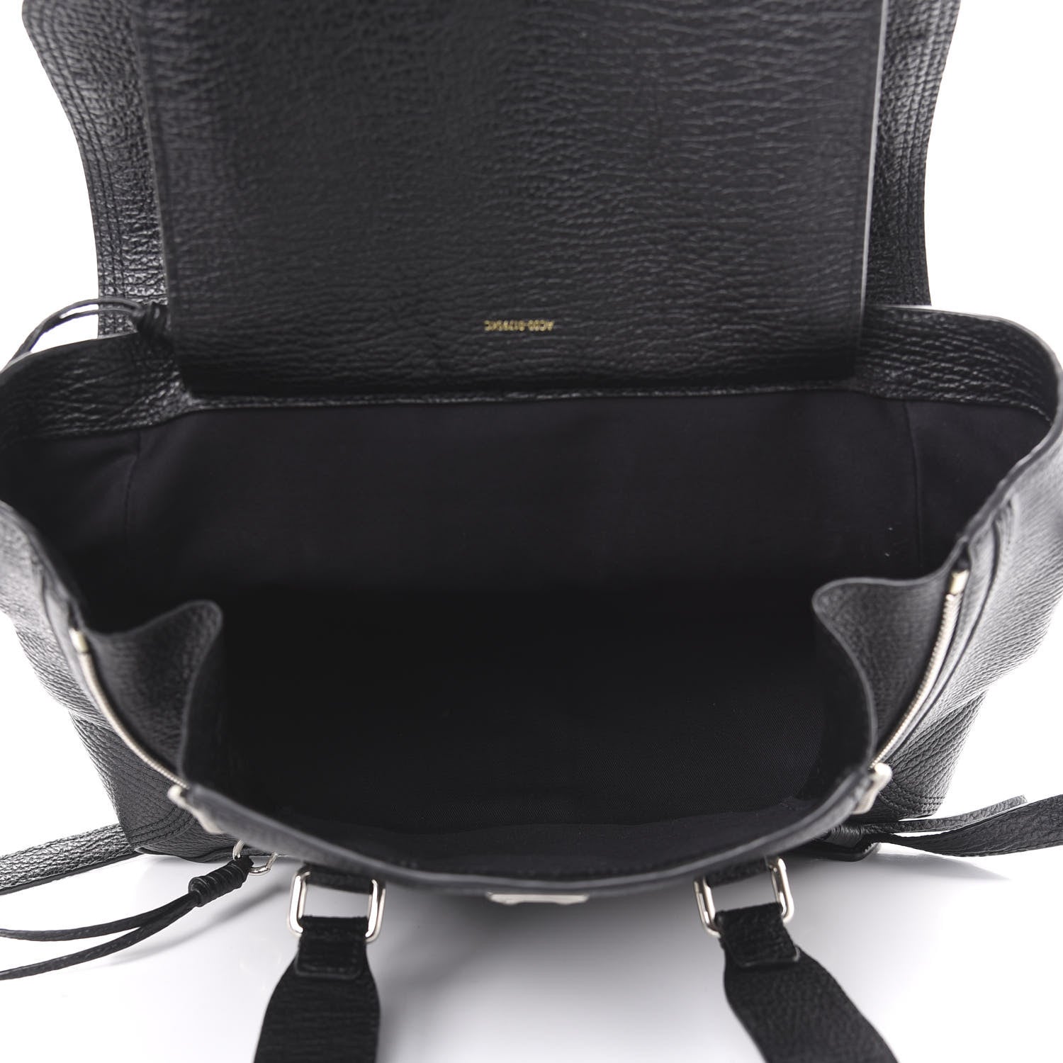 3.1 Phillip Lim 3.1 Textured Calfskin Medium Pashli Satchel Black 6 of 11