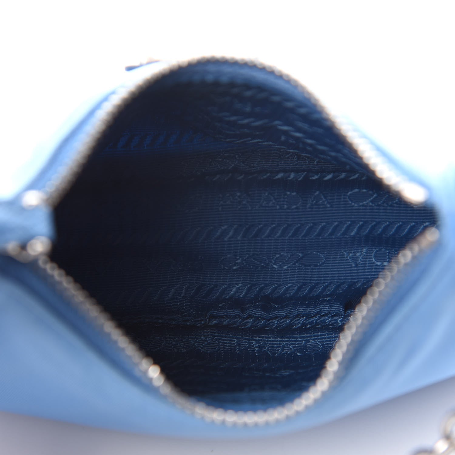 Prada Tessuto Nylon Saffiano Mini Re-Edition 2000 Shoulder Bag Pervinca 4 of 8