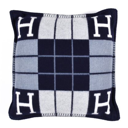 Hermes Wool Cashmere Avalon III Pillow PM Ecru Caban 2 of 4