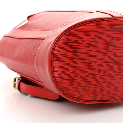 Louis Vuitton Epi Randonnee PM Castillan Red 8 of 11