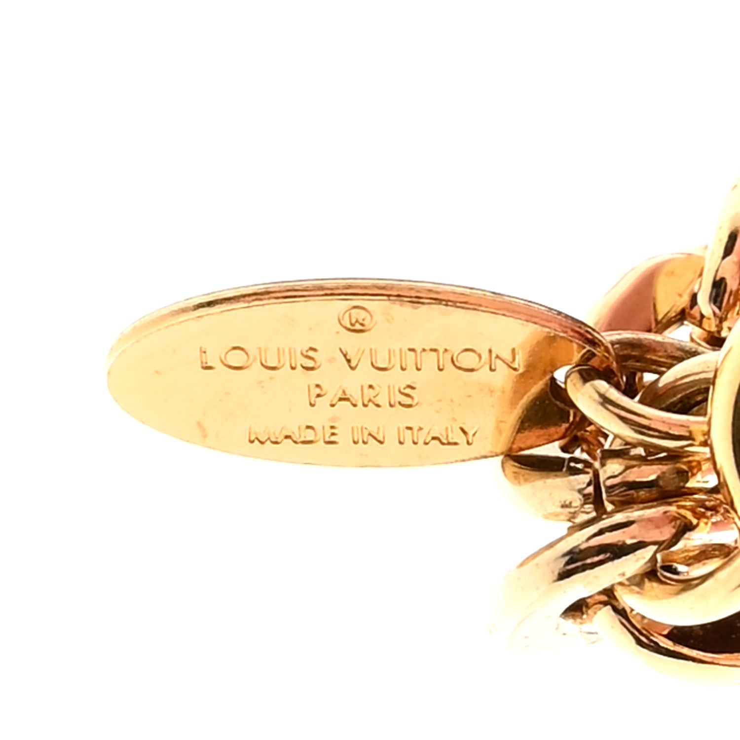 Louis Vuitton Monogram Ball Charm Key Chain Brown 3 of 4