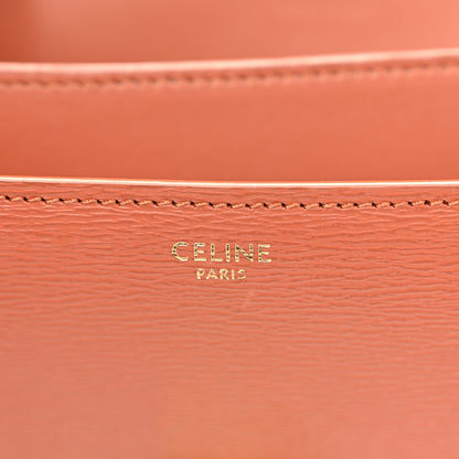 Celine Liege Calfskin Medium Classic Box Flap Bag Terracotta 6 of 10